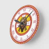 Het gezicht van Christus orthodoxe icoon Ronde Klok (Hoek)