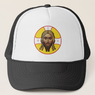 Het gezicht van Christus orthodoxe icoon Trucker Pet