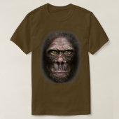 Het gezicht van de bigfoot t-shirt (Design voorkant)