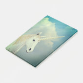 Het gezicht van de eenhoorn post-it® notes (Schuin)