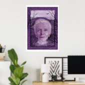 Het gezicht van de godin: troon poster (Thuiskantoor)