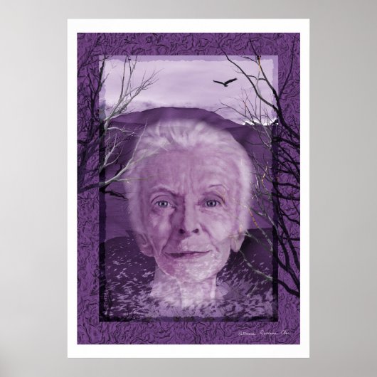 Het gezicht van de godin: troon poster (Voorkant)