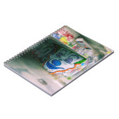 Het gezicht van de Joker - Milano, Italië Graffiti Notitieboek (Linkerzijde)