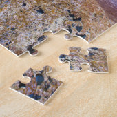 Het Gezicht van de klip met de Groei van de Legpuzzel (Zijkant)