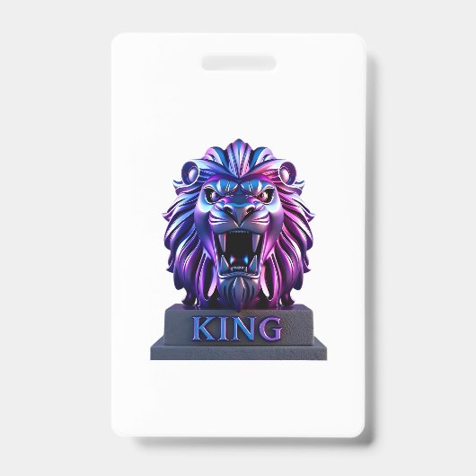 Het gezicht van de leeuw badge (Voorzijde)