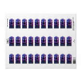 Het gezicht van de leeuw etiket (Full Sheet)