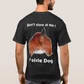 het gezicht van de prairiehond (2) t-shirt (Achterkant)