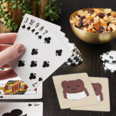 Het Gezicht van de wezel Pokerkaarten (Insitu)