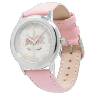 Het gezicht van een eenhoorn. horloge