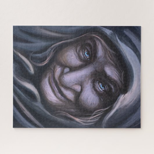 het gezicht van een heks legpuzzel (Horizontaal)