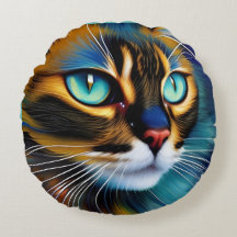 Het gezicht van een schattig Lynx-punt Siamese