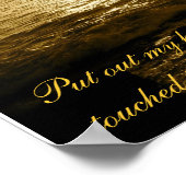 Het gezicht van God Poster (Hoek)