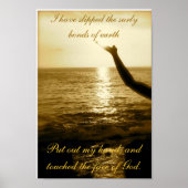 Het gezicht van God Poster (Voorkant)