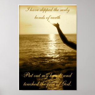 Het gezicht van God Poster