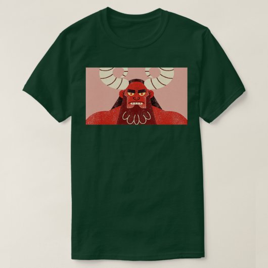 Het gezicht van Hellboy T-shirt (Design voorkant)