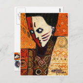 HET GEZICHT VAN HET AFRIKA-Briefkaart Briefkaart (Voorkant / Achterkant)