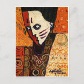 HET GEZICHT VAN HET AFRIKA-Briefkaart Briefkaart (Voorkant)