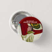 Het gezicht van het Amerikaanse fascisme Ronde Button 3,2 Cm (Voorkant /achterkant)