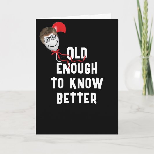 Het Gezicht van het ballonvaardige Man met het Wor Kaart (Voorkant)