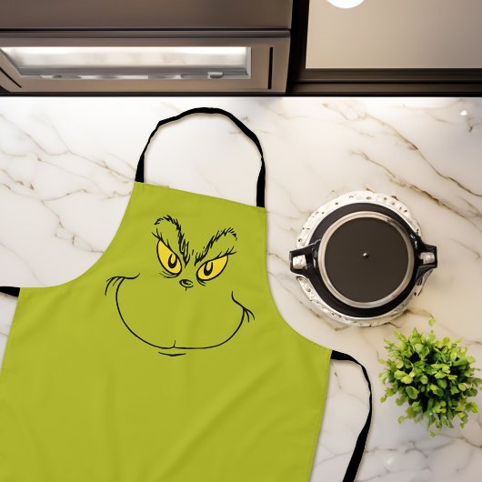 Het gezicht van Hoe de Grinch Kerstmis stal Schort