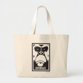 Het gezicht van Ishmael Grote Tote Bag