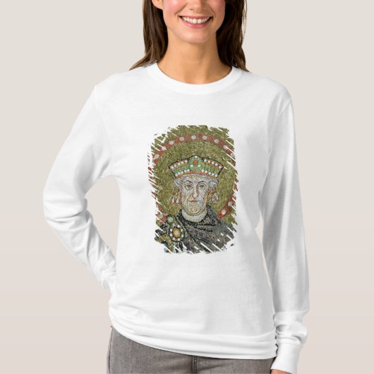 Het gezicht van Justinian T-shirt (Voorkant)