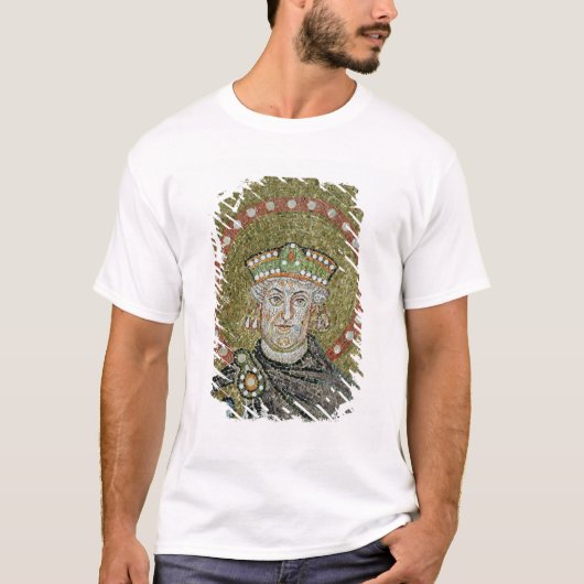 Het gezicht van Justinian T-shirt (Voorkant)
