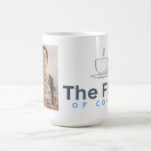 Het gezicht van koffie vandaag koffiemok (Center)