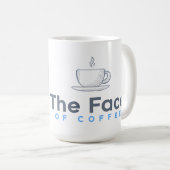 Het gezicht van koffie vandaag koffiemok (Voorkant rechts)