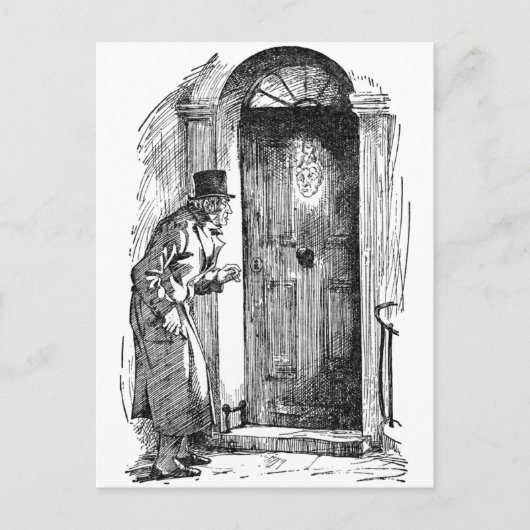 Het Gezicht van Marley Briefkaart (Voorkant)