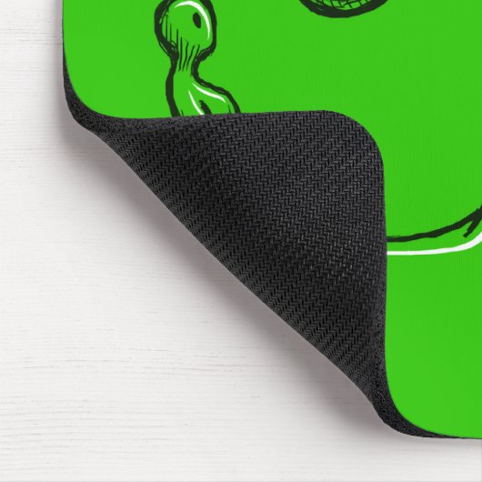 Het gezicht van mousepad muismat (Hoek)