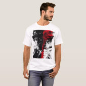 Het gezicht van twee werelden t-shirt (Voorkant volledig)