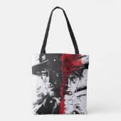 Het gezicht van twee werelden tote bag (Achterkant)