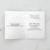 Het Gezicht van zijn Dame Kaart (Binnen)