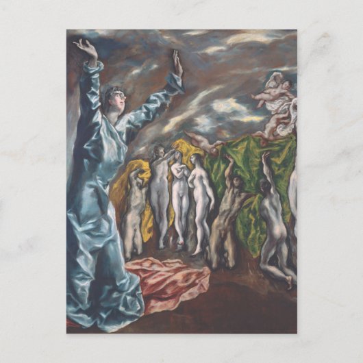 Het gezichtsvermogen van Sint-John Briefkaart (Voorkant)