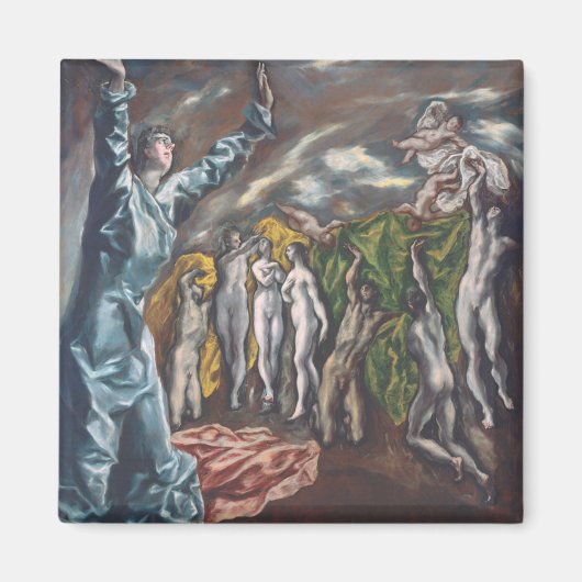 Het gezichtsvermogen van Sint-John Magneet (Voorkant)