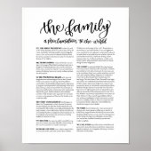 Het gezin: een provocatie voor de wereld poster (Voorkant)