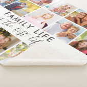 Het gezinsleven is het Best Life 15 Photo White Sherpa Deken (3/4)