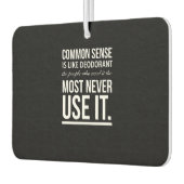 Het gezond verstand is als deodorant, de mensen luchtverfrisser (Links)