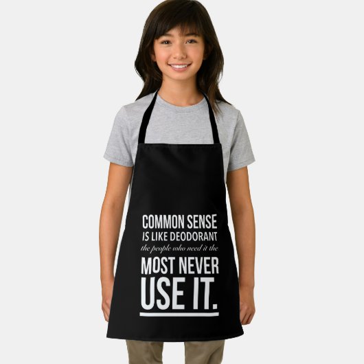 Het gezond verstand is als deodorant, de mensen schort (Insitu)