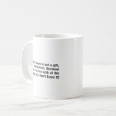 Het gezond verstand is geen geschenk, maar een str koffiemok (Voorkant links)