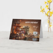 Het gezonde Wenskaart van de VERJAARDAG van de Kaart (Gele Bloem)