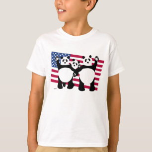 Het Giant Pandas Amerikaanse T-shirt