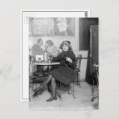 Het gieten van een Drink uit een verborgen kolf, 1 Briefkaart (Voorkant / Achterkant)