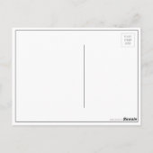 Het gieten van een Drink uit een verborgen kolf, 1 Briefkaart (Achterkant)