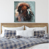 Het gifdoek - Wrapped Canvas (Insitu (Slaapkamer))