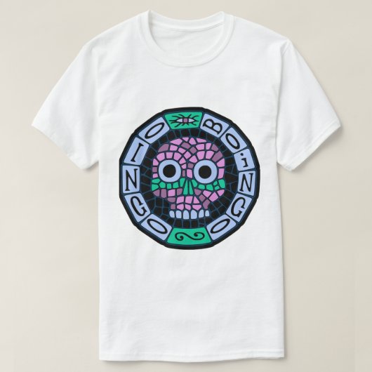 Het Gift Oingo Boingo van de oversteekplaats voor  T-shirt (Design voorkant)