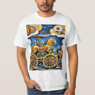 Het gigantische Speelgoed-paard T-shirt