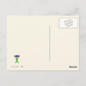 Het Gillen van La Vida Goata van Livin het Briefkaart (Achterkant)