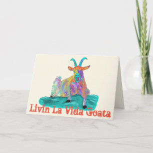 Het Gillen van La Vida Goata van Livin het Kaart